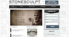 Desktop Screenshot of customstonecarving.com
